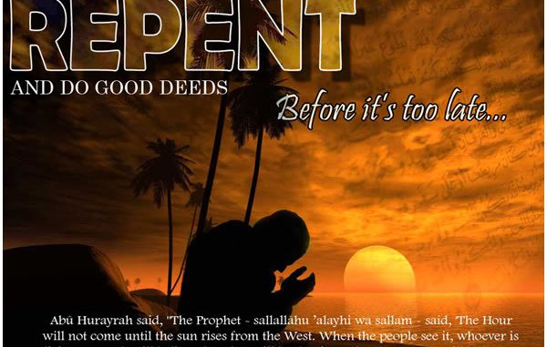 Repentance of a servant satisfies God