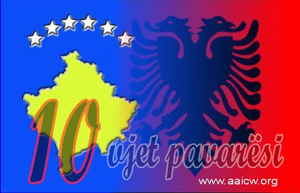 GËZUAR 10 VJETORIN E PAVARËSISË SË KOSOVËS!